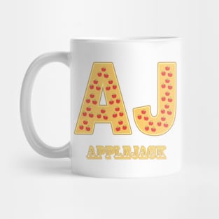 My little Pony - Applejack Initials Mug